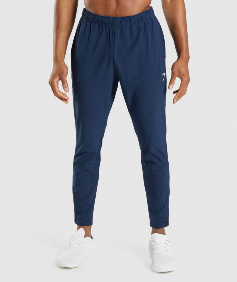 Men\'s Gymshark Arrival Woven Jogger Navy | NZ 3ADJYF